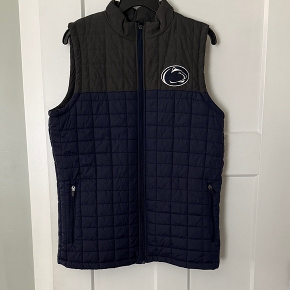 Colosseum Other - Colosseum Navy and Gray PENN STATE Quilted Vest